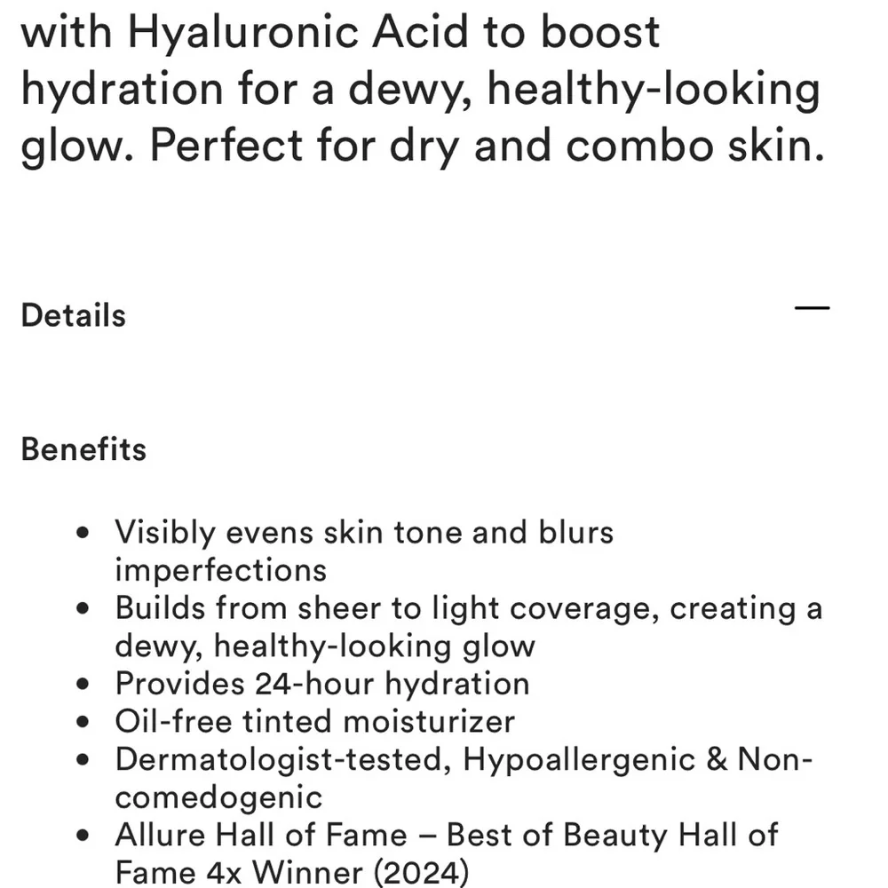 bareMinerals Complexion Rescue Tinted Moisturizer - Chestnut 09   (BNIB) - Picture 6 of 11